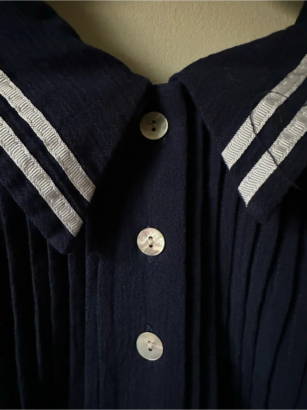 Vintage 90s Kathy Lee Nautical Sailor Dress